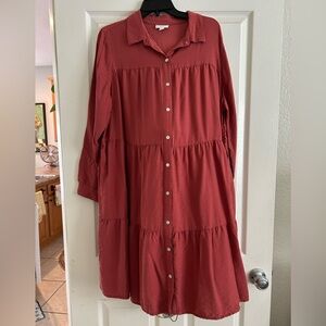 JJill shirt dress
